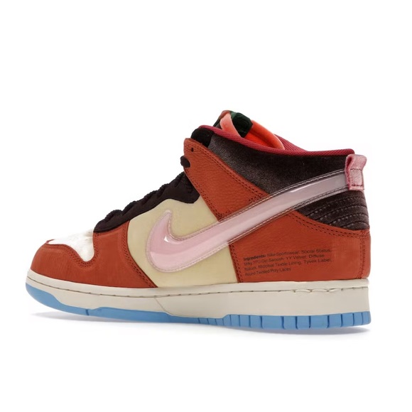 Nike Dunk Mid Social Status Chocolate Milk - Picture 4 of 11